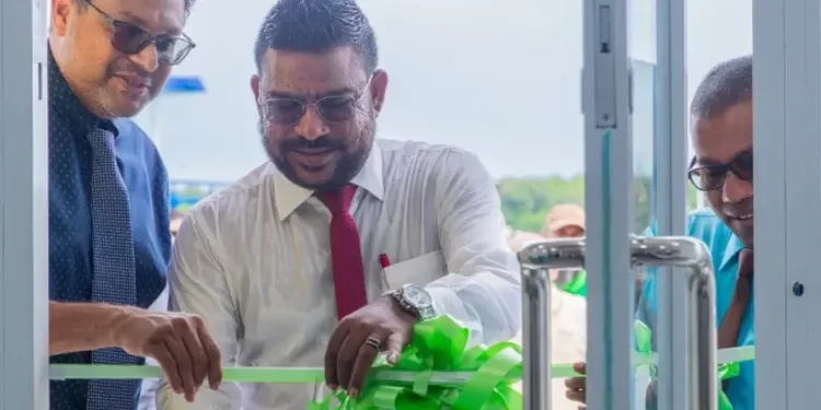 އެމްއައިބީގެ ސޭލްސް ސެންޓަރެއް އޭދަފުށީގައި ހުޅުވައިފި